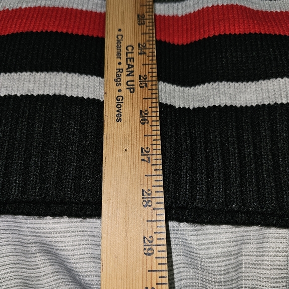 Vtg. South Pole Authentic Collection Men's Striped Baggy Pullover Sweater Size M - Picture 6 of 6